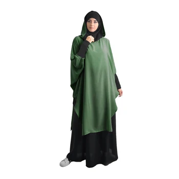 Kuklus Abaja Moterų, Musulmonų Ir Islamo Ramadanas Hijab Khimar Vienas Gabalas Amira Arabų Orinės Malda Drabužis Niqab Burqa Ilgai Topai Marškinėliai