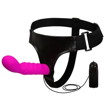 Kulka vibratorius Nuimamas Strap-on Dildo Reguliuojamas Diržas Diržai Realistiškas Penis Penis Sekso Produktai Moterims, Lesbiečių Sekso Žaislai