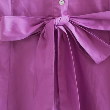 KUMSVAG 2020 m. Vasarą Moterys Popelinowy Marškinėliai Suknelė trumpomis Rankovėmis Varčias peteliškę Atsitiktinis Suknelės Moterų Elegantiškas Gatvės Mados Suknelė