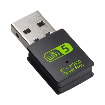 KuWFi 600Mbps USB WiFi Adapterį 2.4 G+Bluetooth V4.0 Tinklo plokštė Belaidžio 
