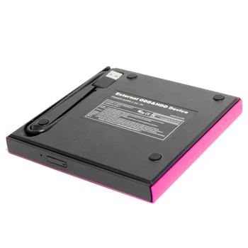 KuWFi USB 3.0 Išorinis DVD įrašymo įrenginys DVD-RW CD-ROM Grotuvas Plonas Nešiojamasis Optinis įrenginys Skirtas MacBook Kompiuterį/Windows Notepad