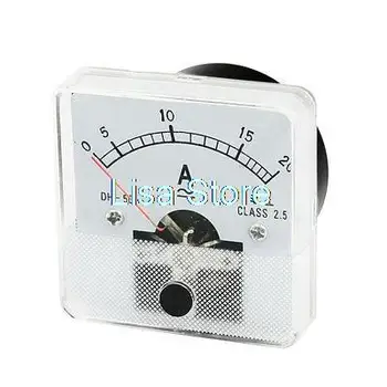 Kvadratinis Analoginis Pultas Amperas Metrui Gabaritas Amperemeter AC 0-20A