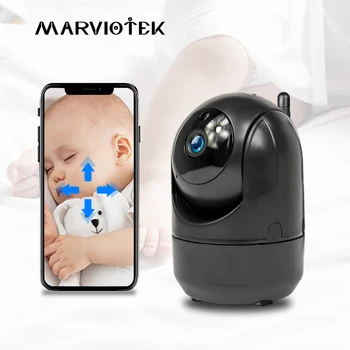 Kūdikio stebėjimo WiFi 1080P Kūdikių Kamera, Naktinio Matymo Belaidžio Babyphone Verkti, Signalizacijos IR Audio vaizdo Vaizdo Kūdikis Miega Auklė Cam p2p