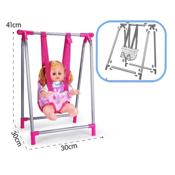 Kūdikių Bamblys Swing Set ABS Baldai Žaislas, Skirtas 9-12