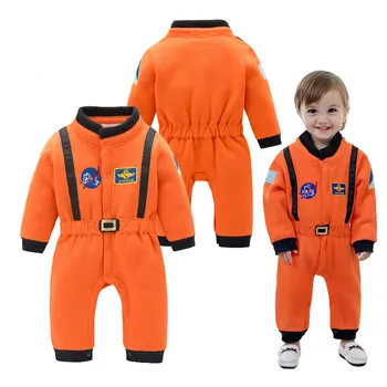 Kūdikių Berniukų Astronautų Kostiumai Kūdikiams Helovinas Kostiumas Bamblys Kūdikių Berniukų Vaikams Erdvę Kostiumas Jumpsuit Infantil Fantasia Rompers