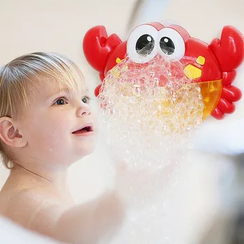 Kūdikių Krabų Vonios Žaislai Krabų Burbulas Mašina Automatinė Burbulas Maker 
