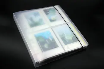 Kūrybos 4 žiedinių Segtuvų Atvirukų Albumas Nuotraukų 10x15 cm, Įvairių Dydžių Post Kortelės Rinkti Albumą 6 Colių Photocard Turėtojas