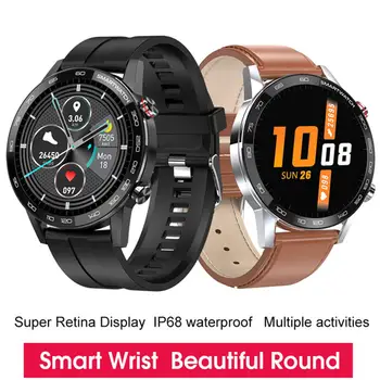L16 Smart Watch Vyrų 1.3 colio 360*360 Full HD Touch screen Smartwatch EKG PPG IP68 Vandeniui Fitness Tracker Bracele Sporto žiūrėti