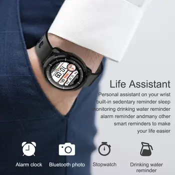 L3 Smart Watch Vyrai Moterys Vandeniui Sporto laikrodis Širdies ritmo Monitoringo Orų Prognozė Smartwatch 