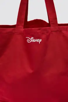 Lady pečių maišą Didelės talpos mickey mouse canves rankinėje animacinių filmų pirkinių krepšys Disney didelis maišas