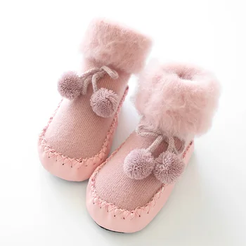 Laisvas Burną Kūdikių Slydimo Bamblys Kojinės 0-3 Metų pavasarį ir rudenį, žiemą terry kūdikių kojinės vaikų grindų Kalėdų kojinės
