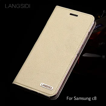 LANGSIDI odos litchi tekstūros Flip case For Samsung Galaxy A50 A70 A30 a51 a71 a30s s10e a7 18 2018 s20 ultra kortelės stovo dangtelis