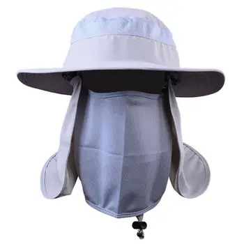 Lauko sporto UV apsauga žvejybos hat pėsčiųjų pėsčiųjų, kempingas veido, kaklo apsaugos skėtį nuo saulės sun skrybėlę