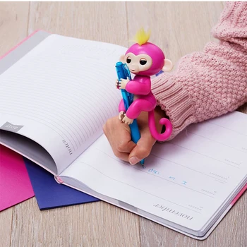 LazyChild Veiksmų Skaičius, Laiminga Beždžionė Piršto Elektroninių Augintiniai Vaikams Piršto Beždžionė Smart Pet Interaktyvus Žaislas Vaikams, Dovana