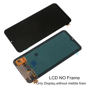 LCD Ekranas Xiaomi Mi 10 Lite Originalus AMOLED skystųjų kristalų 10 Lietimo Taškus, Ekrano Pakeitimo Xiaomi 10 Lite 5G Global Ekranas
