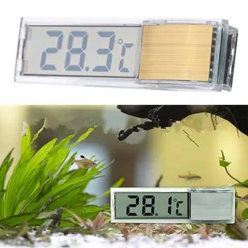 LCD Skaitmeninis Akvariumo Termometras Lipdukas Žuvų Bakas Vandens Skaitmeninis Temperatūros Testeris, Matuoklis Lipdukas, Akvariumo Reikmenys, 2 Spalvų