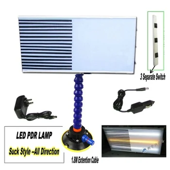 LDR-LED Linija Valdybos Šviesos Dent Reflektorius Lempos Dent Repair Tools Dent Detektorius, skirtas Automobilių Kėbulo Dent Pašalinti