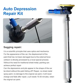 LDR Įrankiai Automobilių Paintless Dent Removal Tool Kit Dent Repair Kamščiatraukis Komplektas Skaidrių Atvirkštinio Plaktukas Klijai Skirtukai Siurbimo Puodeliai, Krušos padaryta Žala