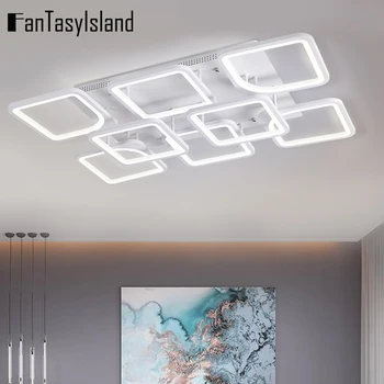 LED Lubų šviestuvas Gyvenimo Kambario, Miegamasis, Valgomasis, Modernios led deco Lubų Šviesos ryškumas gali būti reguliuojamas žibintas Namų