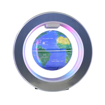 LED Pasaulio Žemėlapio Naujumas Magnetic Levitation Plūduriuojantis Pasaulio Geografija Tellurion Protas Anti-Gravity Kūrybos