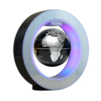 LED Pasaulio Žemėlapio Naujumas Magnetic Levitation Plūduriuojantis Pasaulio Geografija Tellurion Protas Anti-Gravity Kūrybos