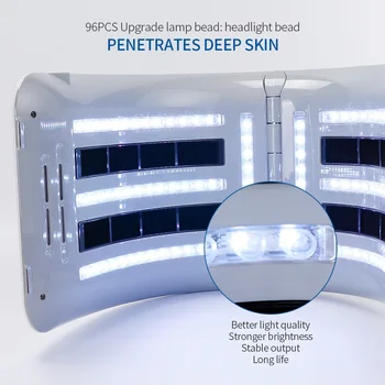 LED PDT Šviesos Fotonų Terapija Veido Kaukė 6 Spalvų Veido Šviesos Terapijos Odos Atjauninimo Prietaisas, Daugiafunkcinis Grožio Prietaisas