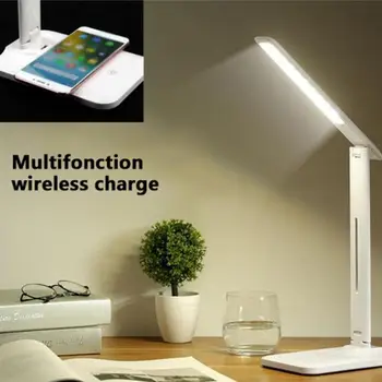 LED Stalo Lempa Tolygus Pritemdomi USB Skaitymas Akis-apsaugoti Stalo lempa Naktį Šviesos su 