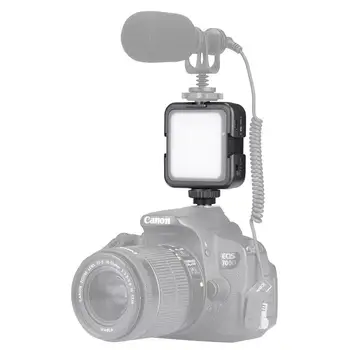 Led Vaizdo Šviesos, Studijos Apšvietimas LED Vlog Užpildyti Šviesos Lempos kino ligh Smartfon DSLR Fotoaparatas 