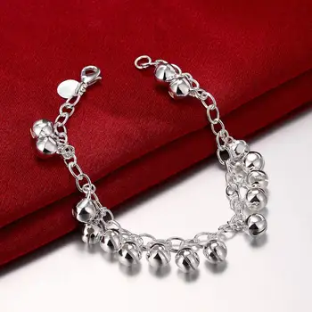 LEKANI 925 Sterling Silver Bells Apyrankė Moterų Mados Žavesio Vestuvių Dalyvavimo Šalies Papuošalai