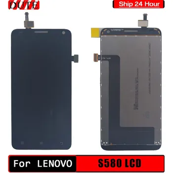 Lenovo S580 LCD Ekranas Jutiklinis Ekranas skaitmeninis keitiklis skydų Surinkimo atsarginės dalys, 5.0