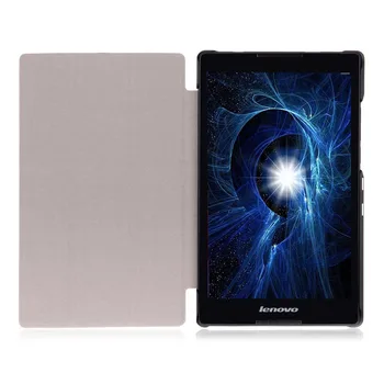 Lenovo Tab2 A8 Tab3 8 Tablet case cover - Ultra Lengvas, Plonas Smart Cover 