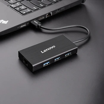 Lenovo USB HUB C iki Kelių USB 3.0 HDMI Adapteris Dock Tipo C Hub 3.1 Splitter Uosto TF SD Skaitytuvo Lizdas PD Priedai