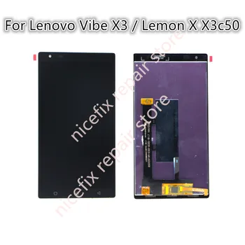 Lenovo X3 LCD Ekranas Jutiklinis Ekranas skaitmeninis keitiklis komplektuojami Su Rėmo X3c50 X3c70 Dėl 5.5