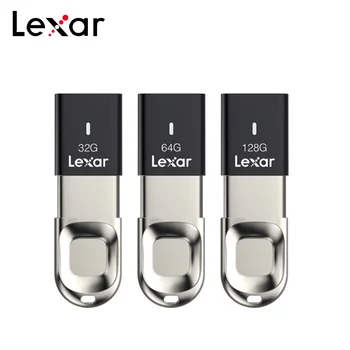 Lexar Kilmės Pendrive 128 GB Memory Stick 64GB Finger Print Pripažinimo 32GB USB 3.0, USB 