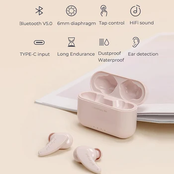 Liberfeel Maoxin S4 tws ausinės bluetooth airbuds ausinių ausų žaidimų ausinės vandeniui ausinės HIFI garsas veikia