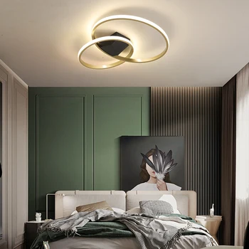 LICAN Modernios LED Lubų šviesos, Miegamojo kambarį aliuminio apšvietimo šviestuvas namų Turas Lubų lempa namų Miegamasis