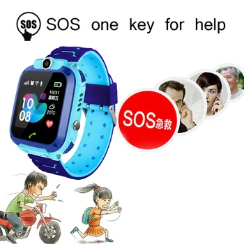 LIGE 2019 Naujų Vandeniui protingas Vaikas Žiūrėti SOS Pagalbos iškvietimo smartwatch LBS Padėties Sekimo vaikai smart žiūrėti Vaikams+Box