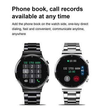 LIGE 2020 Naujas Smart Watch Vyrai Visiškai Jutiklinį Ekraną Sporto Treniruoklių Žiūrėti IP68 Vandeniui Bluetooth 