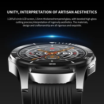 LIGE Mados Smart Watch Vyrų LED Full Touch Screen Daugiafunkcinis Sporto Smart Watch 
