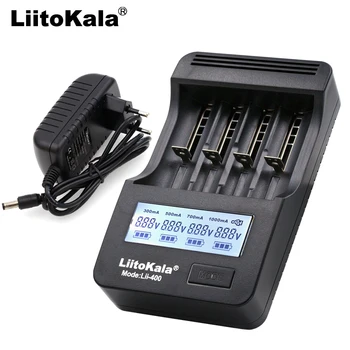 Liitokala Lii-500/Lii-202/Lii-100/Lii-300 1.2 V/3,7 V 18650/26650/18350/16340/18500/AA/AAA NiMH tipo ličio baterijos Kroviklis lii500