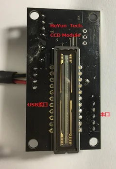 Linijinei CCD Modulis Plėtros Taryba Maži pigių Funkcija Stiprus Nuoseklųjį Prievadą arba USB Išėjimas TCD1304