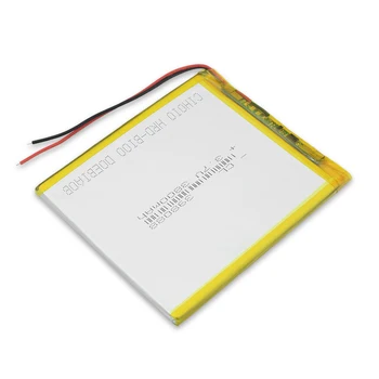 Ličio Li-polimero Baterijos 398088 3.7 V 3800mAh Lipo DVD Tablet PDA VIDURIO Elektriniai Žaislai Tablet GPS Galia Banko Aukštos Kokybės