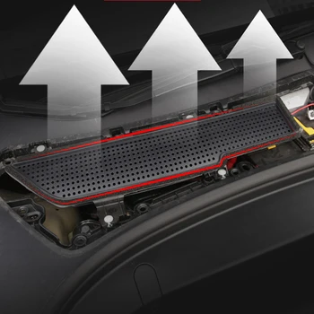 Lmsa Deginimas 1pcs/set ABS Oro įleidimo apsaugos dangtelio keitimo reikmenys, papuošalai Tesla Modelis 3