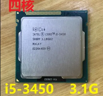 Lntel I5 3450 i5-3450 CPU Procesorius Quad-Core 3.1 Ghz /L3=6M/77W Socket LGA 1155 Desktop CPU i5-3450 (darbo )