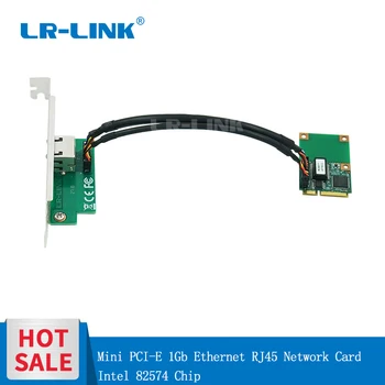 LR-LINK 2201PT Mini PCI-Express Card Intel 82574 Chip gigabit RJ45 ethernet lan card 10/100/1000mbps Tinklo Plokštę