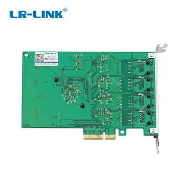 LR-LINK 3004PT Gigabit Ethernet Platus Temperatūros Pramonės Adapteris 4XRJ45 port 10/100/1000M PCI-Express Tinklo Korta Intel I210