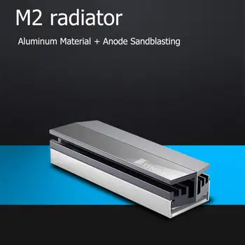 M. 2 SSD Aušintuvo Heatsink NVME NGFF 2280 Kietojo Standžiojo Disko Radiatoriaus Šilumos Kriaukle Pasyvaus Šilumos Išsklaidymo Aliuminio Heatsink Naujas