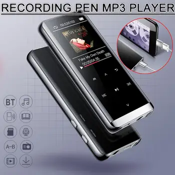 M13 Bluetooth Ultra Plonas Mini MP3 MP4 Lossless HIFI Muzikos MP5 Walkman Mp6 Grotuvas, FM Radijas, Multi-language Jutiklinis Ekranas 1.8 colių