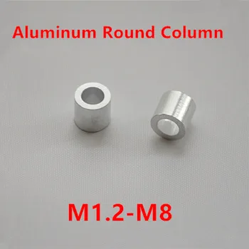 M1~M8 Aliuminio Apvalus Kabelis Garbanos Rankovėmis Įrašą Jungiamosios Linijos Rankovės Rėmelis Sustabdyti Lynas Kabelis 10 Dydis Pasiimti