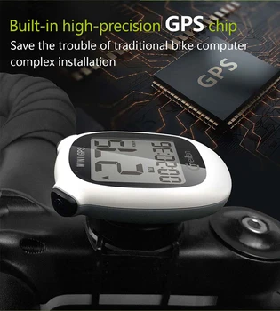 M3 Mini Bike Kompiuterio Belaidžio Vandeniui GPS Navigacijos USB įkrovimo 400MahL CD Greitis Hodometro Rodmens Dviračių Priedai